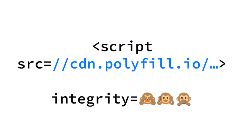 polyfill.io bez integrity atributu